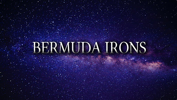 The starry void of space.